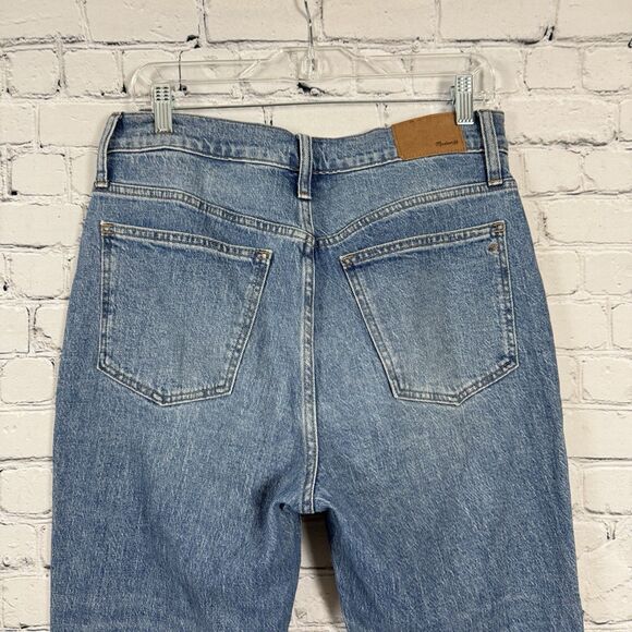 Madewell Jeans Womens 29 Petite The Perfect Vintage Straight Leg Ainsworth Wash - Picture 10 of 14